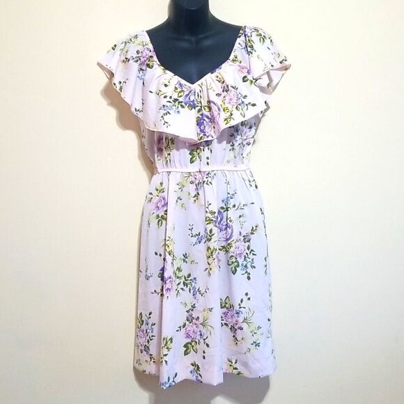 M.P.H COLLECTION Floral Print Dress Sz. - Picture 2 of 10